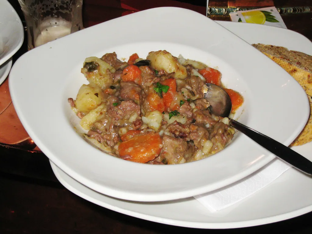 Irish food typical of The Peppermill